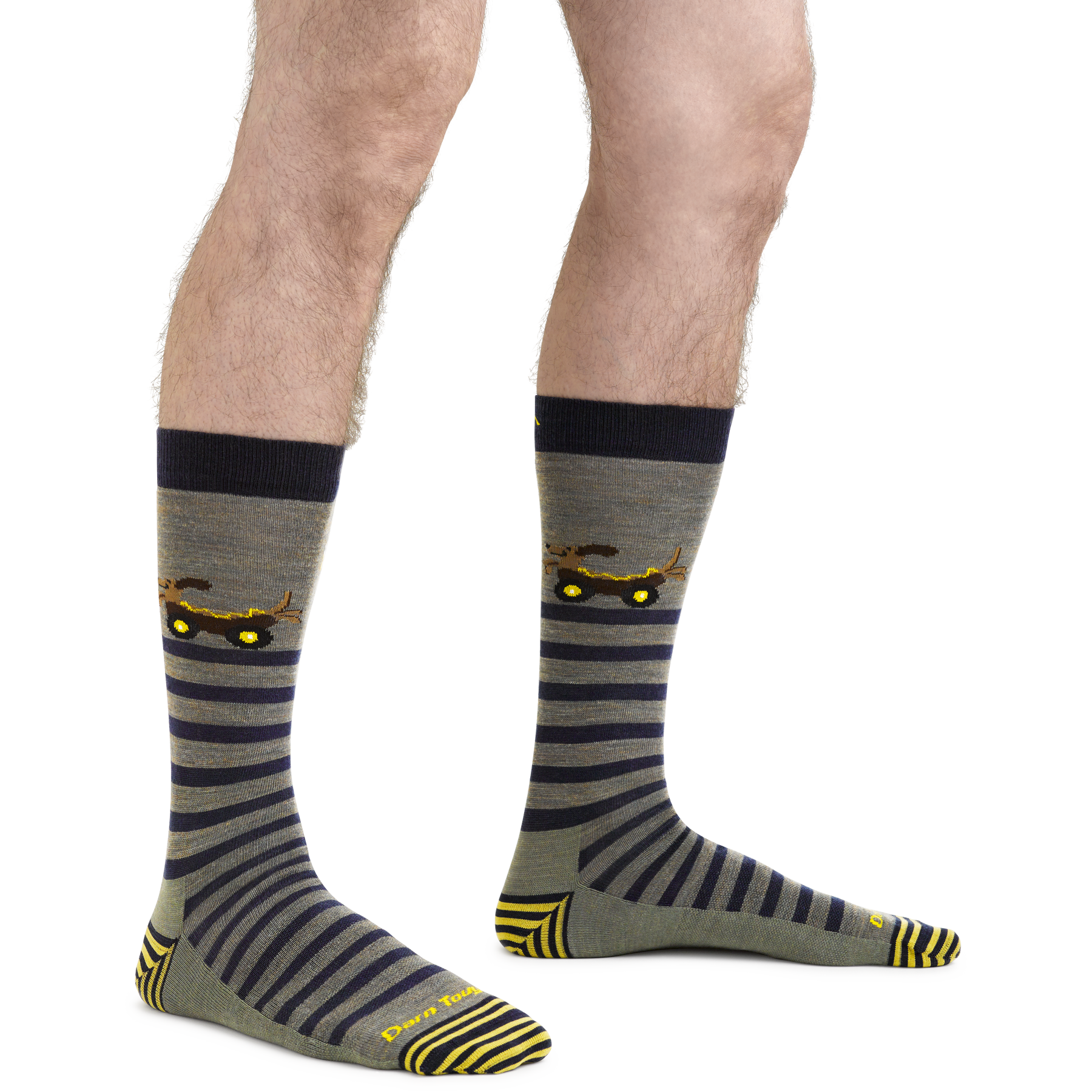 Animal Haus Crew Lightweight Lifestyle Socks for Men - D6066M - Comfortable Casual Wear for Daily Activities, Sports & Outdoor Adventures