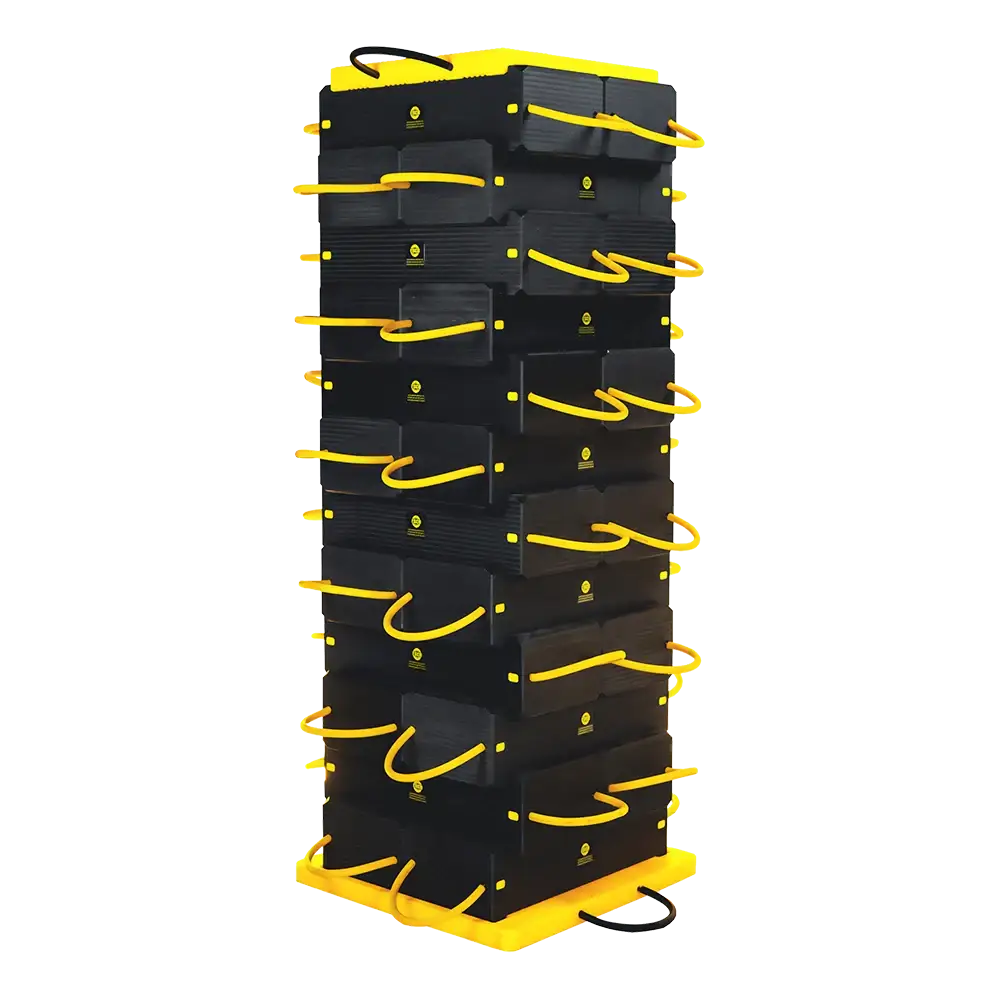 ESCO 20-Piece CribLok Cribbing System with Plates - 47