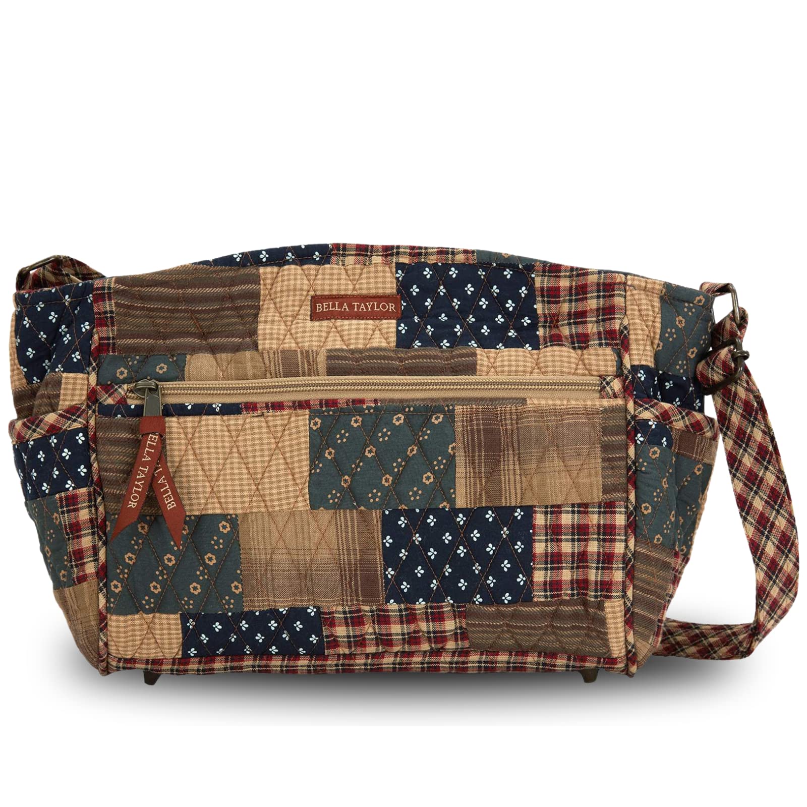 Bella Taylor Claire Crossbody Shoulder Bag for Women - Stylish Multi-Compartment Purse with Adjustable Strap, Perfect for Work, Travel, and Everyday Use