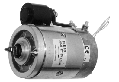 MAHLE Letrika Unidirectional CW 12V DC Motor 1.6kW 2600RPM - High Power Electric Motor for Automotive, Marine & Industrial Applications