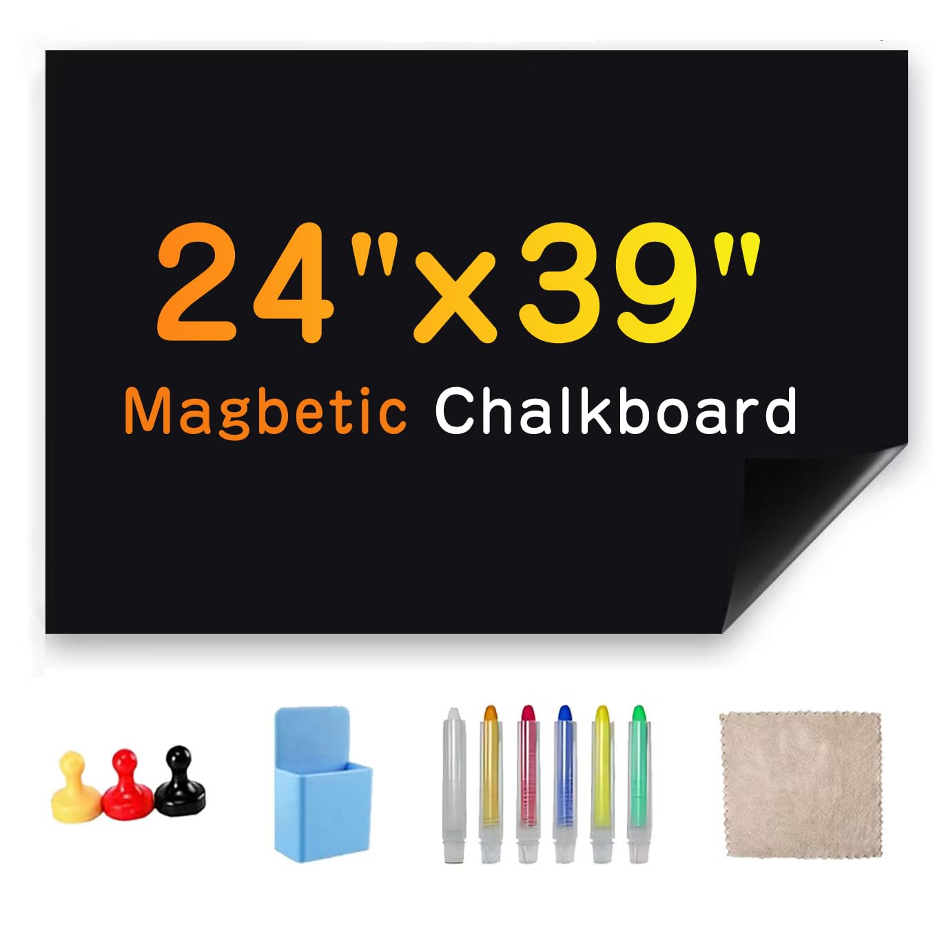 Magnetic Chalkboard Wallpaper - 24