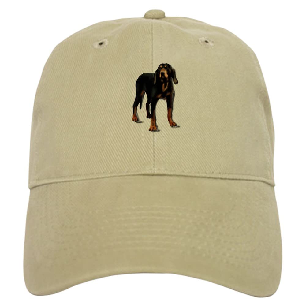 Black & Tan Hound Baseball Cap for Dog Lovers & Outdoor Adventures