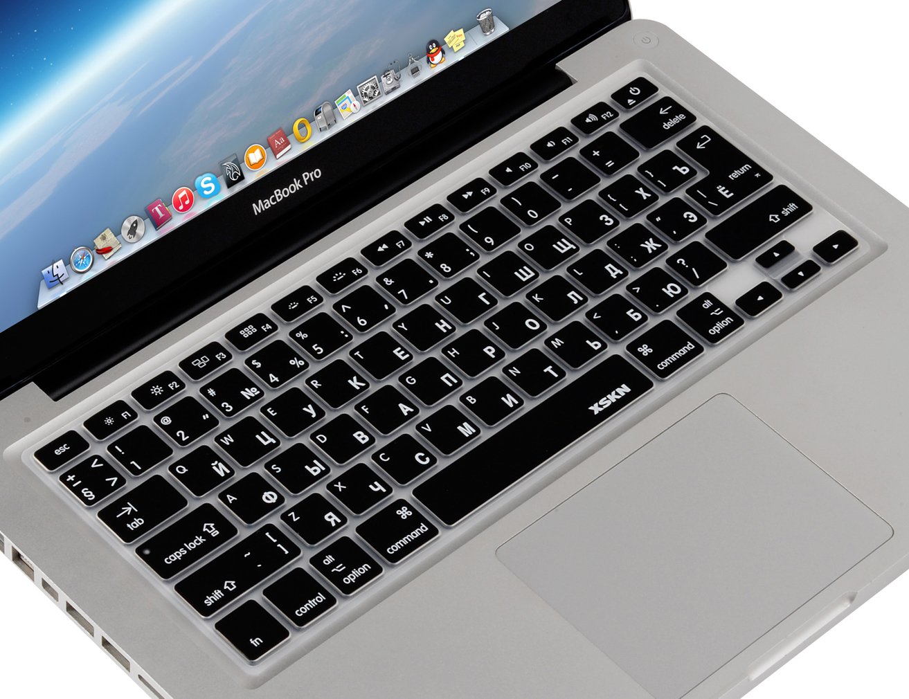Russian Language Silicone Keyboard Cover for MacBook Air 13