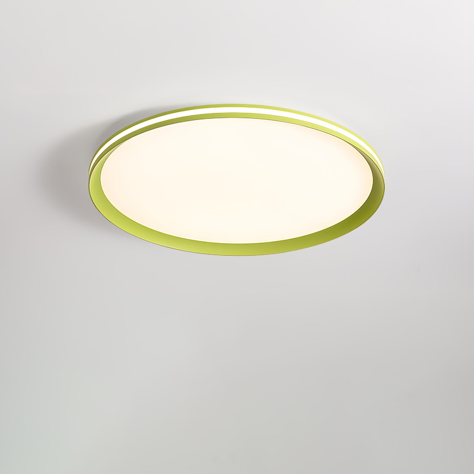 Modern Acrylic Circular LED Ceiling Light Fixture - Energy Efficient Dimmable Flush Mount Lighting for Bedroom, Living Room, Kitchen & Office