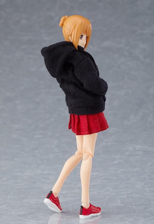 Figma #478 Emily Hoodie Outfit Female Action Figure - Collectible Anime Figure for Display, Photography & Cosplay Inspiration