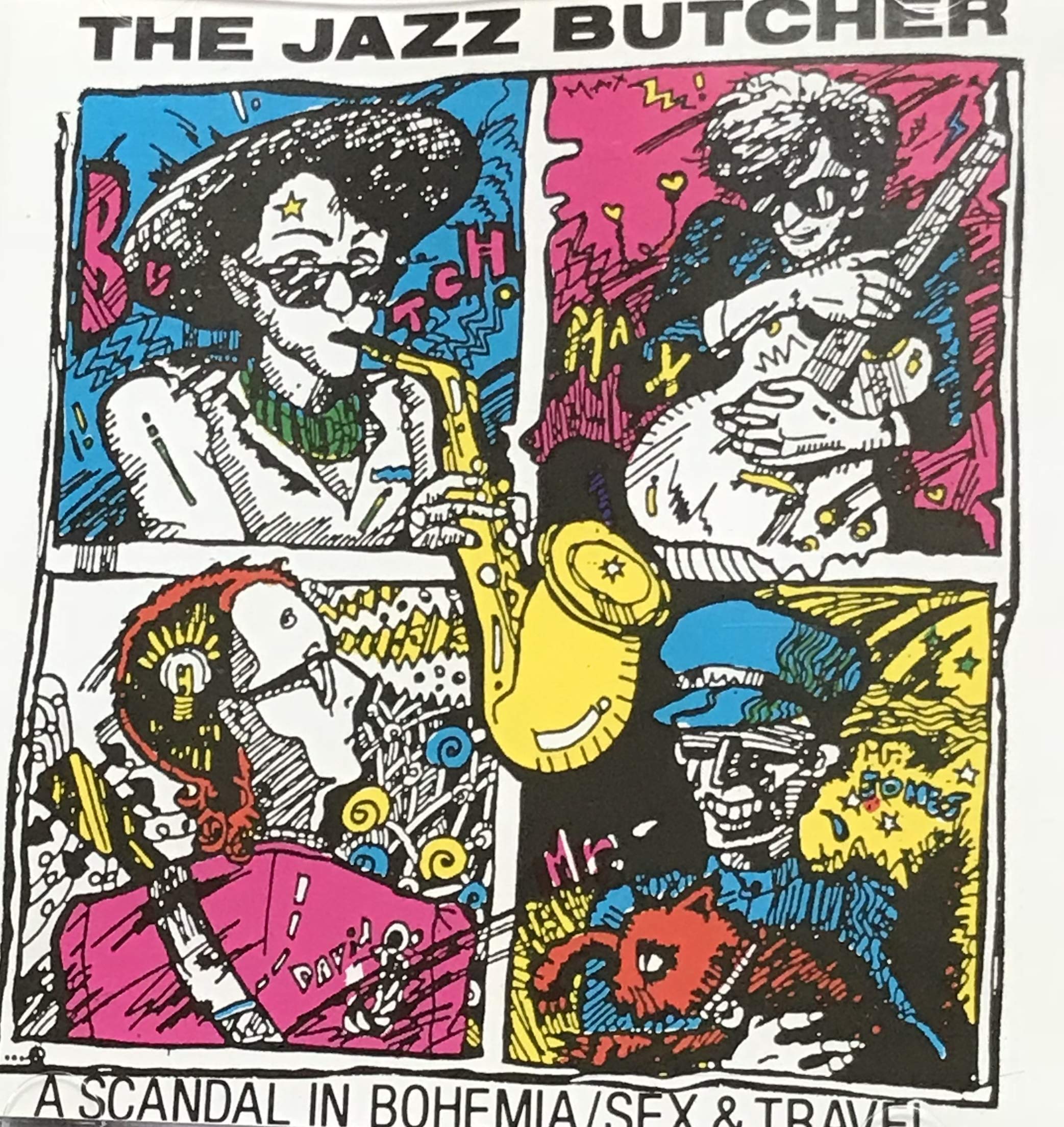 The Jazz Butcher: A Scandal in Bohemia / Sex & Travel - Vinyl Record for Jazz Music Lovers & Collectors - Perfect for Home Listening, Gifts, and Music Enthusiasts