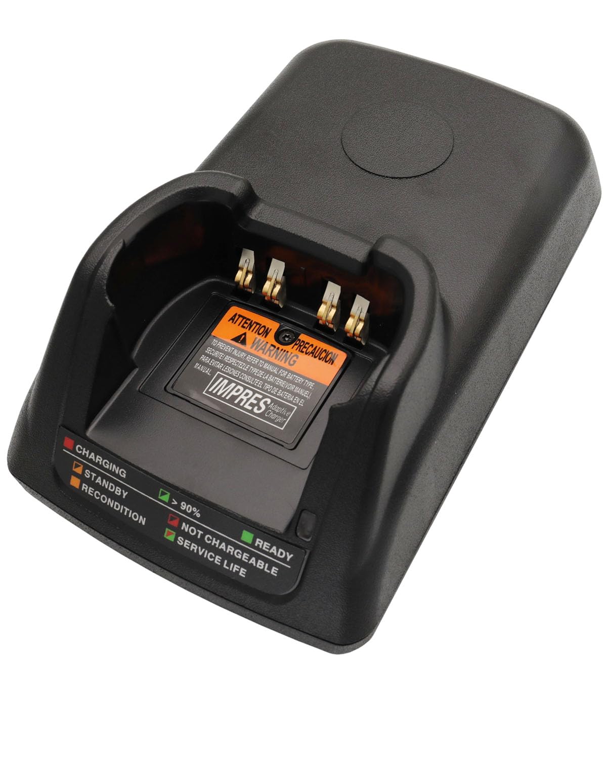 12V/24V Rapid Car Charger for Motorola APX6000/7000/8000 Radios - Fast Desk Charging for APX6000XE, APX7000XE, APX8000XE, PMNN4486, PMNN4486A, PMMN4403 (Non-IMPRES) - Perfect for Police, Firefighters & Emergency Responders On-The-Go