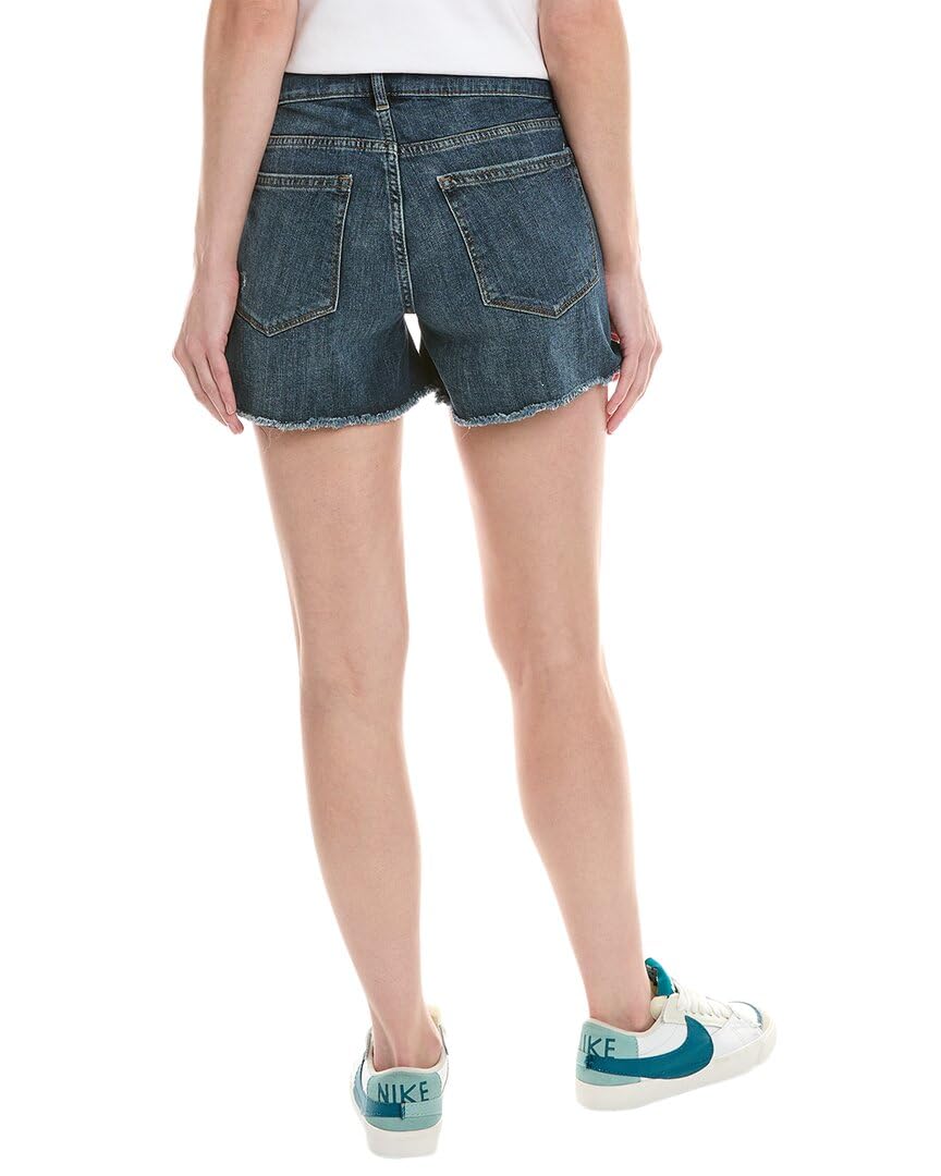 DL1961 Women's Karlie Boyfriend Shorts - High Waist Denim Shorts for Women | Comfortable & Stylish | Perfect for Summer, Casual Outings & Beach Vacations