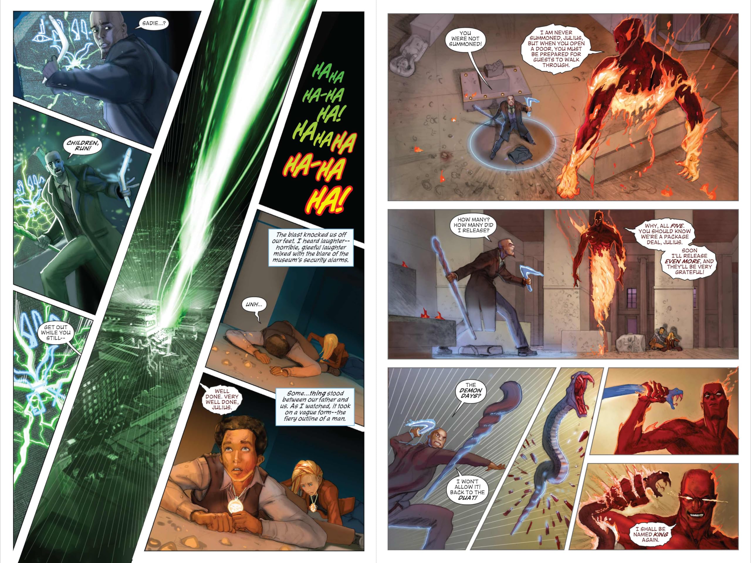 The Kane Chronicles Paperback Box Set - Complete Trilogy with Bonus Graphic Novel Sampler | Egyptian Mythology Adventure Books for Teens & Young Adults | Perfect for Gift Giving & Classroom Reading