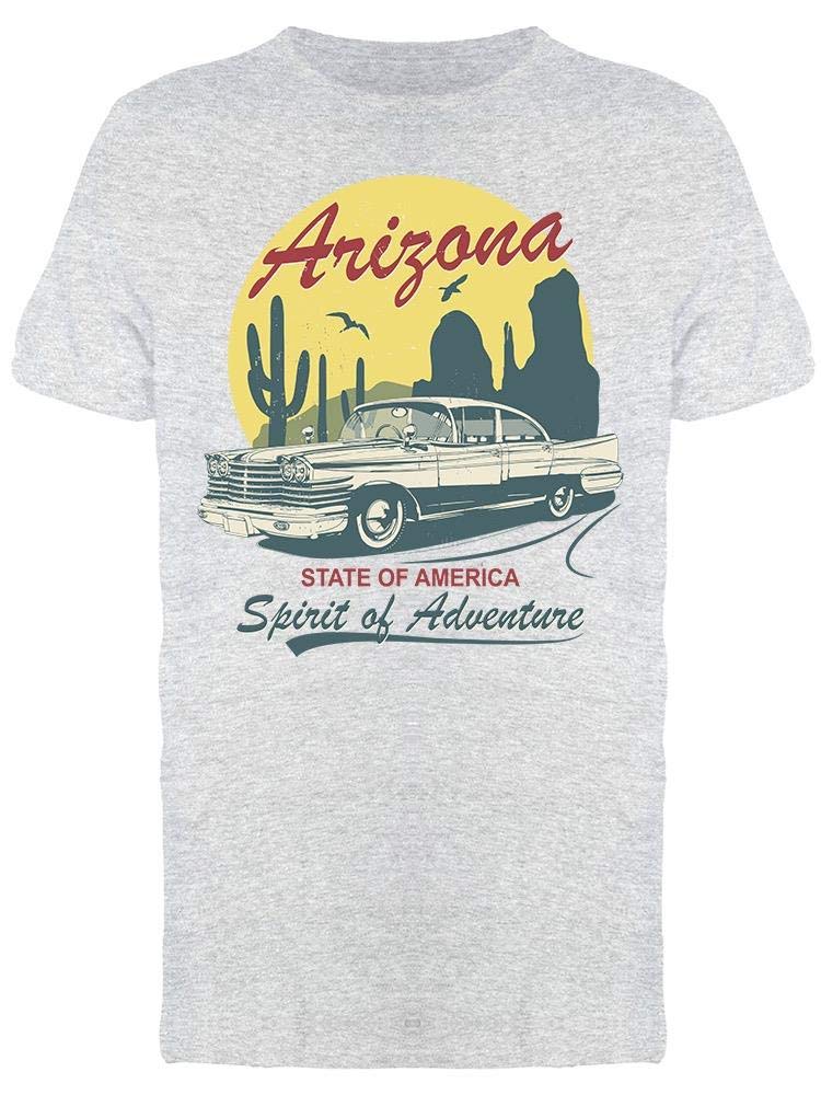 Arizona State USA Men's Athletic Heather T-Shirt - Comfortable Casual Wear for Gym, Travel & Everyday Outfits
