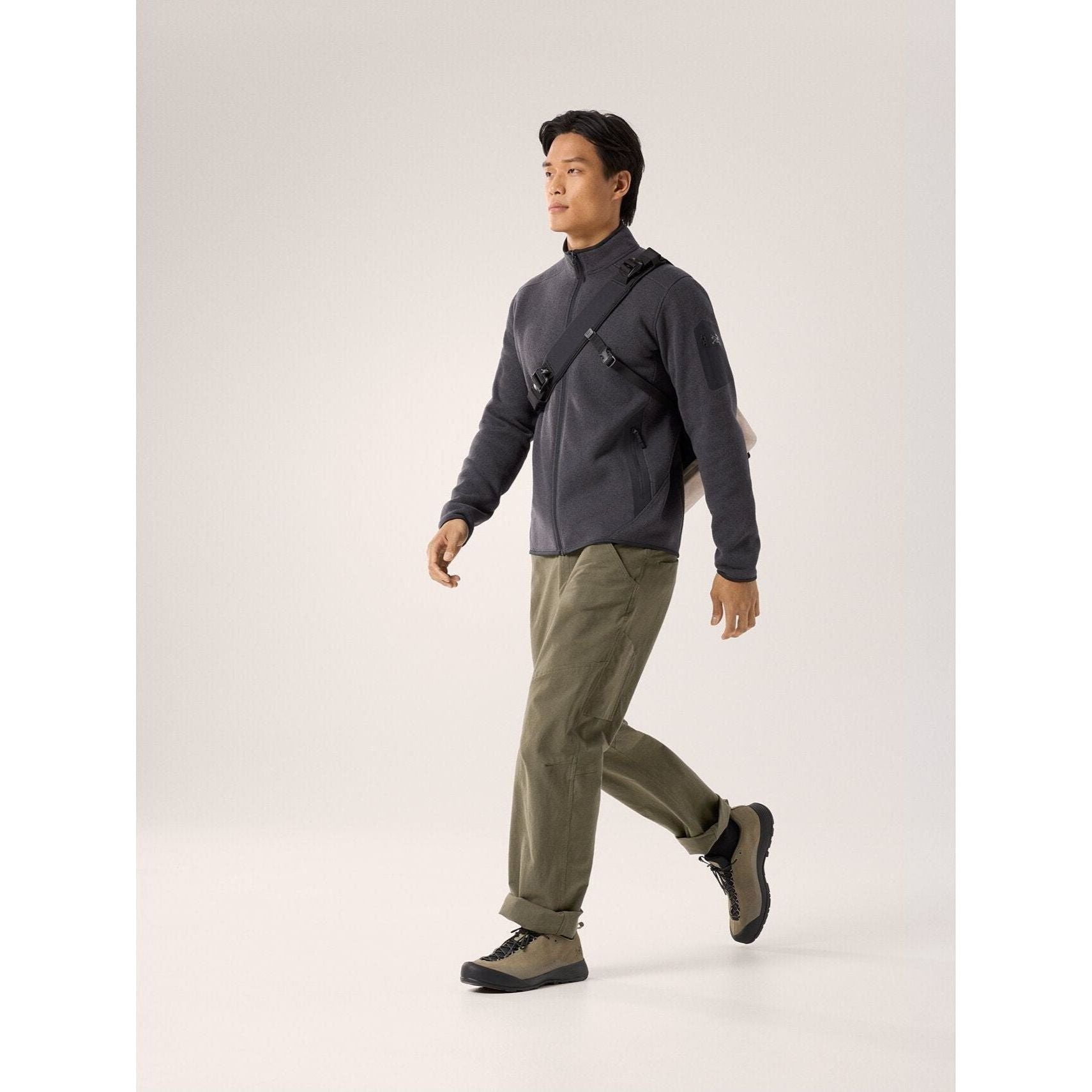 Arc'teryx Men's Covert Cardigan - Lightweight Fleece Zip-Up Sweater for Outdoor & Casual Wear | Hiking, Camping & Everyday Comfort