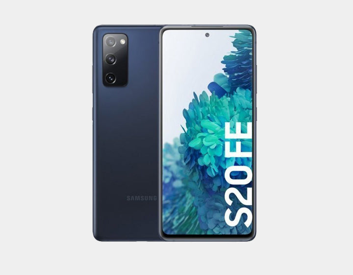 Samsung Galaxy S20 FE G780F 128GB 6GB RAM Dual SIM GSM Unlocked Smartphone - Cloud Navy Blue | Perfect for Travel, Business & Gaming
