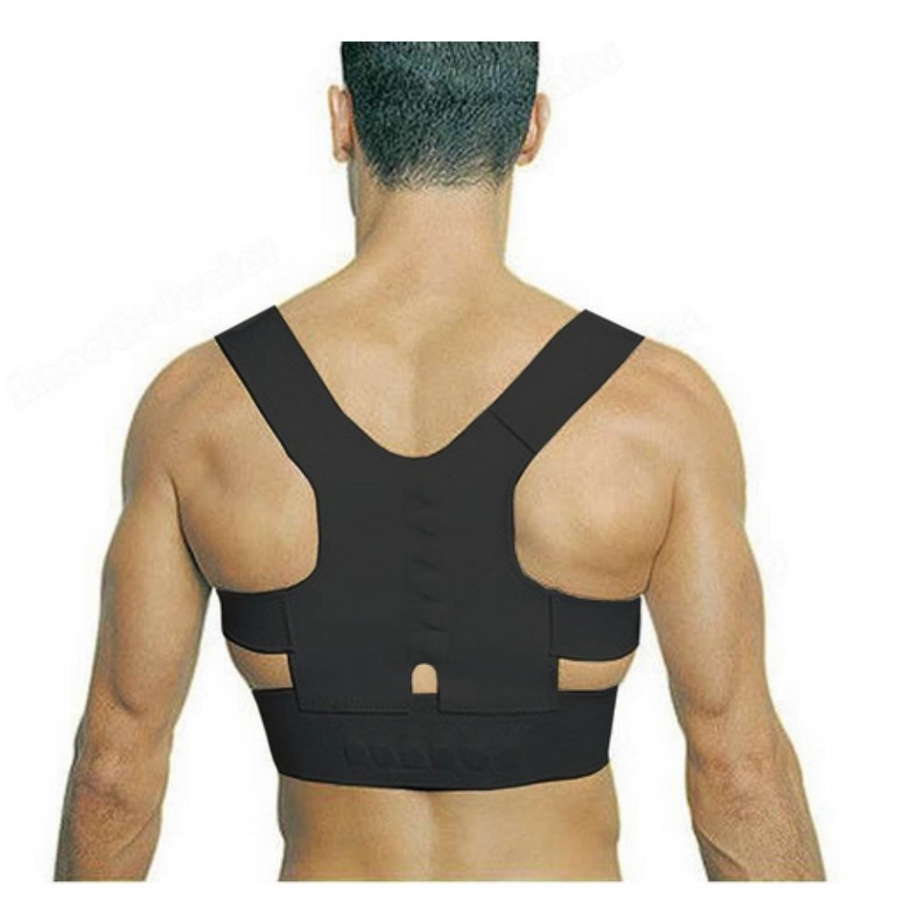 Best Magnetic Back and Shoulder Support Brace for Pain Relief & Posture Correction - Ideal for Office Work, Driving & Daily Activities
