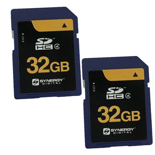 Pentax K-01 32GB SDHC Memory Cards (2 Pack) - for Digital Cameras & Photography