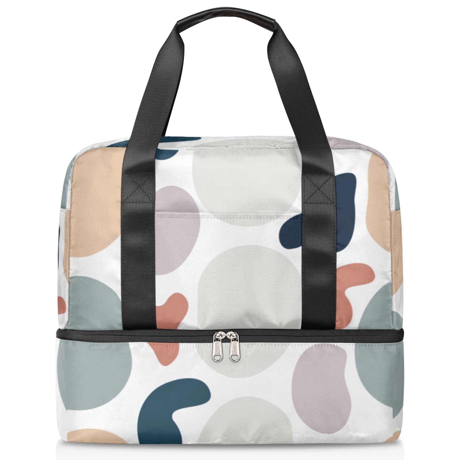 **Waterproof Camo Travel Duffel Bag with Wet Pocket & Shoe Compartment - Large Gym & Sports Overnight Bag for Men & Women - Perfect for Gym, Travel, Camping & Weekend Getaways**