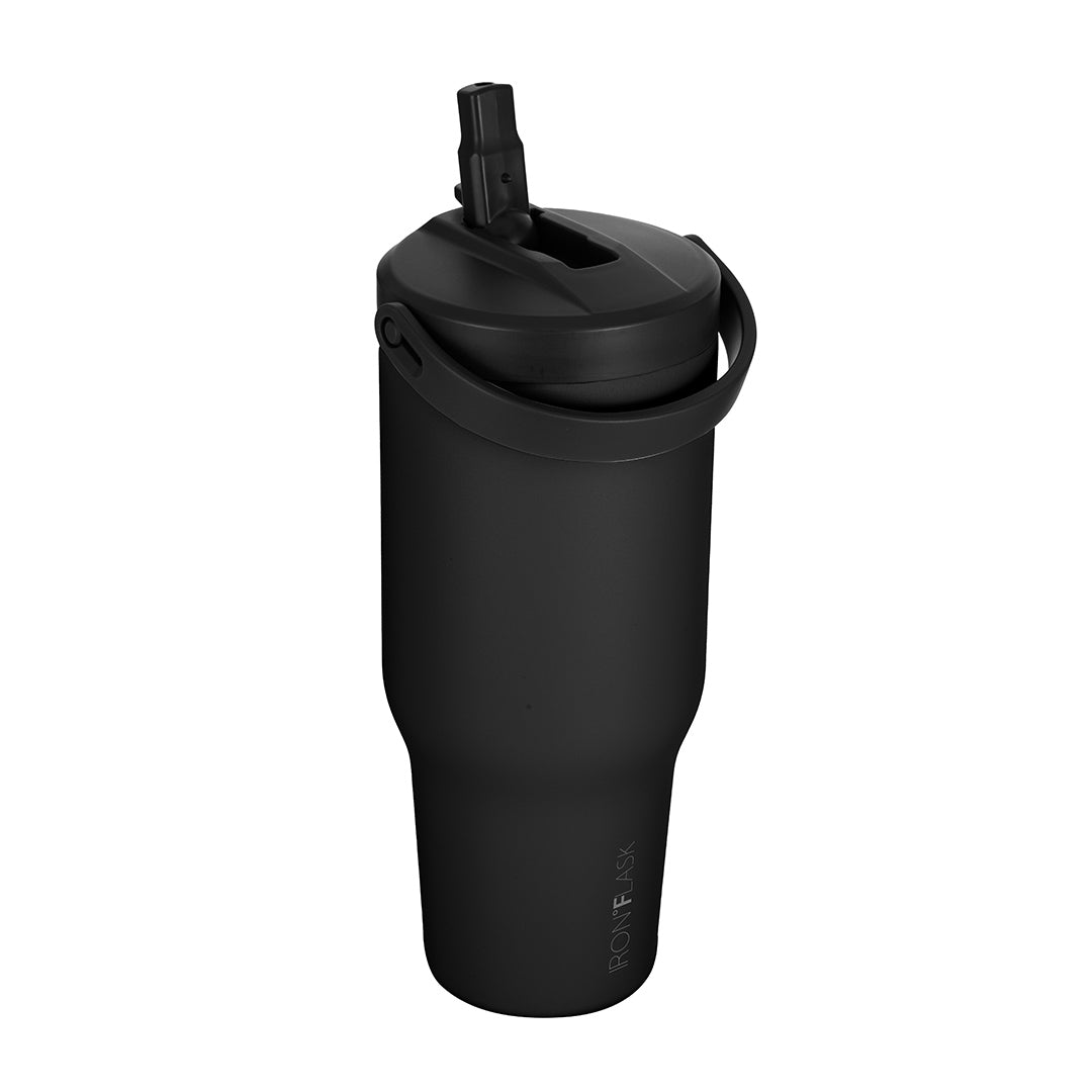 30 Oz Sidekick Insulated Stainless Steel Water Bottle with Straw Lid - Leakproof & Sweatproof - Keep Drinks Cold 24Hrs/Hot 12Hrs - Perfect for Gym, Hiking, Travel & Office Use