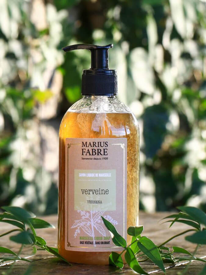 Marius Fabre Marseille Liquid Soap with Natural Fragrance - 400ml - Gentle Hand & Body Wash for Daily Use, Travel & Eco-Friendly Home Cleaning