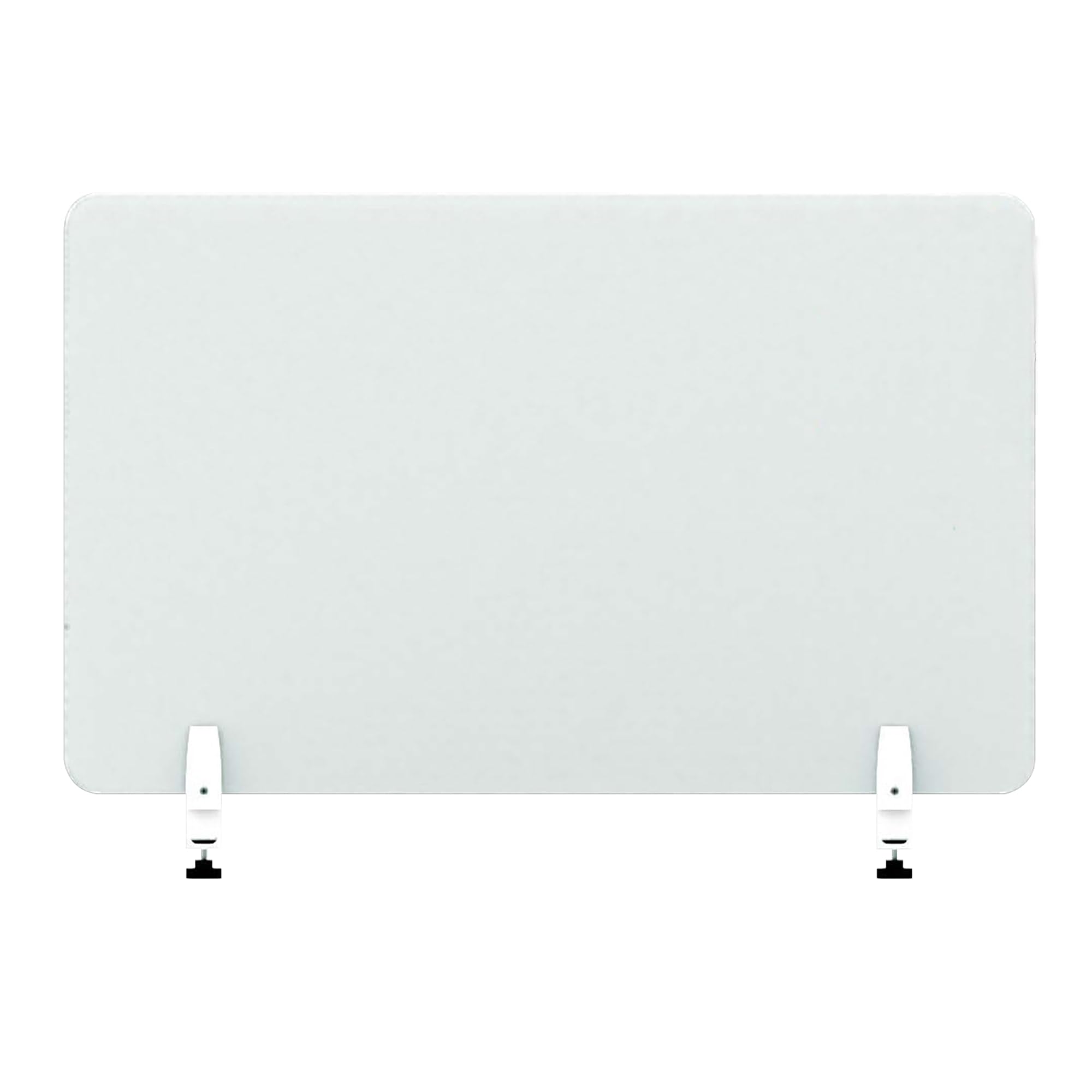 U Brands Clear Glass Single Panel - 45 x 24 Inches, 6mm Thick Tempered Glass Whiteboard for Office, Classroom & Home Use - Perfect for Presentations, Notes & Decor