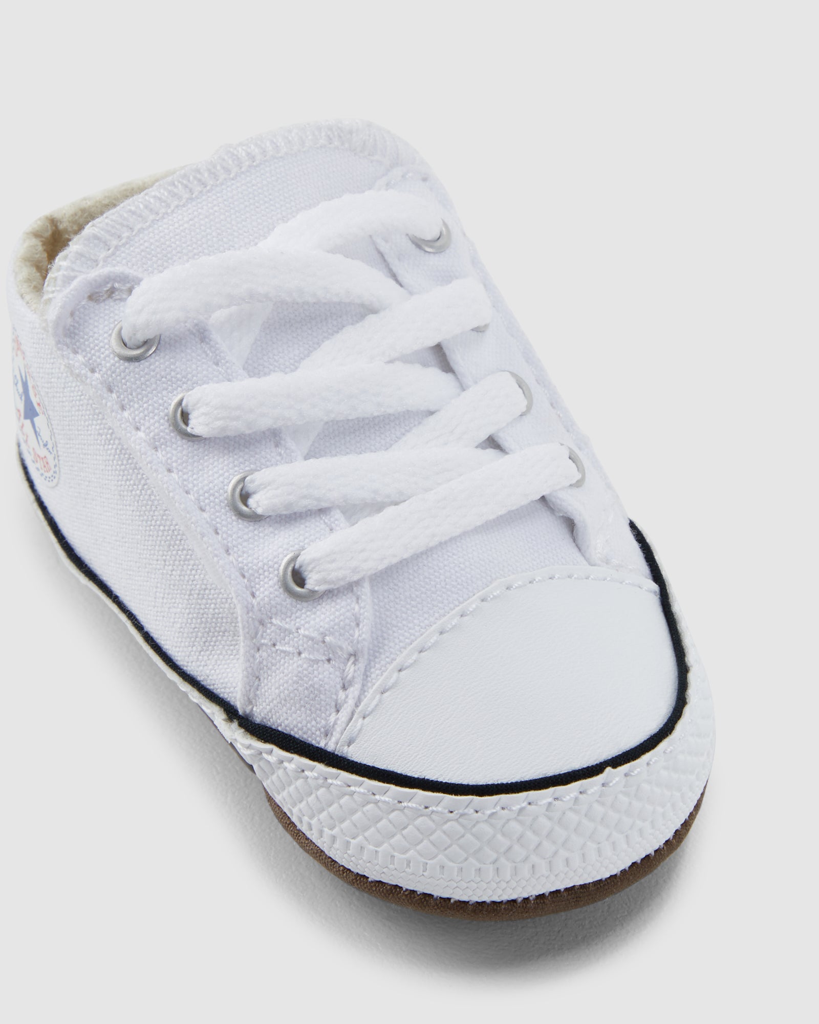Chuck Taylor Cribsters White Sneakers - Classic Baby & Toddler Shoes for Boys & Girls - Perfect for First Walkers, Playtime & Everyday Wear