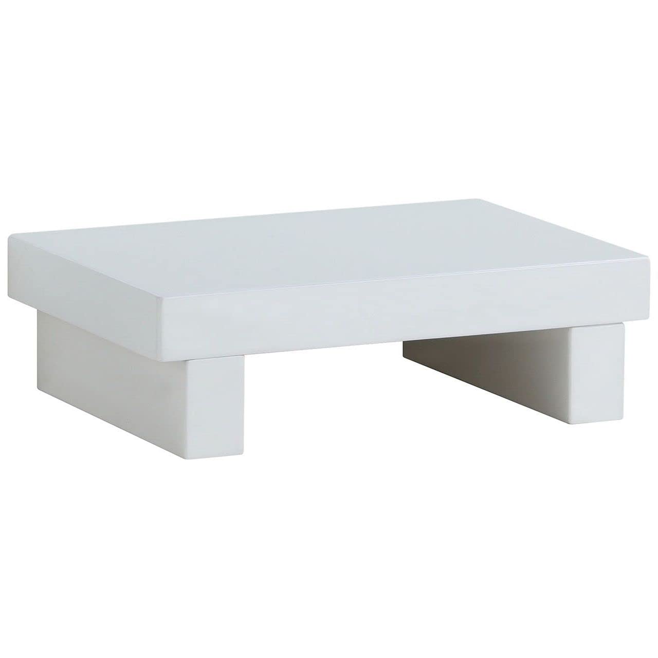 Modern White Gloss Nightstand by Furniture of America - Stylish Bedside Table for Bedroom, Living Room & Guest Room Decor