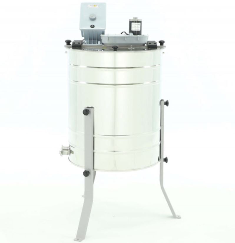 Lyson 4 Deep/8 Shallow Compact Motorized Extractor - Professional Beekeeping Equipment for Efficient Honey Harvesting | Perfect for Small Farms & Backyard Beekeepers