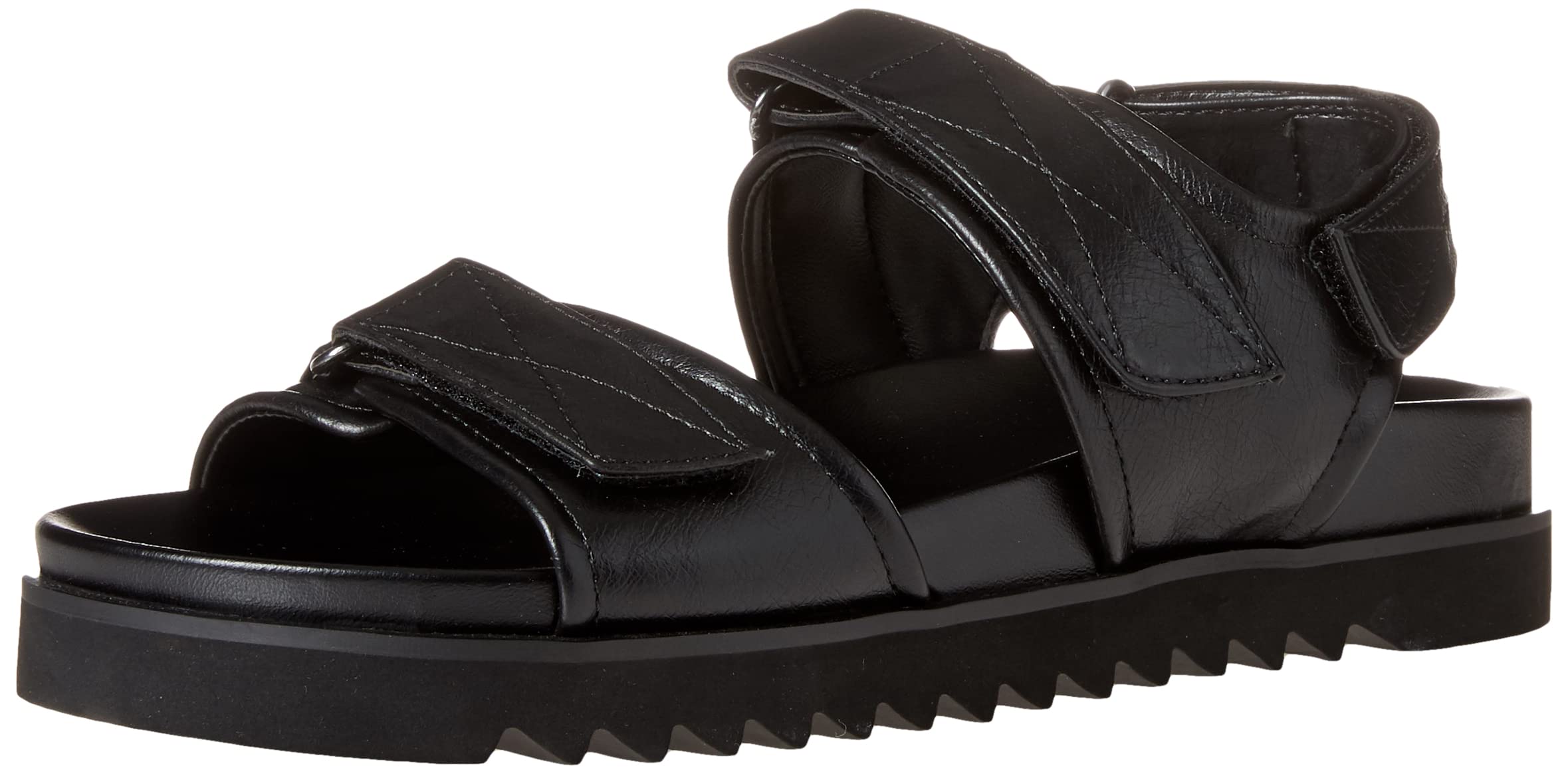 The Drop Women's Maize Padded Two-Strap Velcro Platform Sandals - Comfortable & Stylish Summer Shoes for Walking, Beach, and Casual Outfits