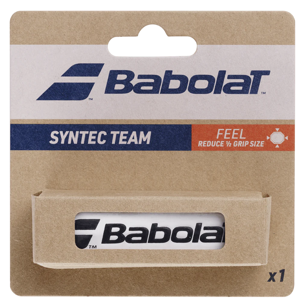 Babolat Syntec Team Replacement Grip - Premium Tennis Racket Grip for Enhanced Comfort & Control | Perfect for Tennis Players & Racquet Sports Enthusiasts