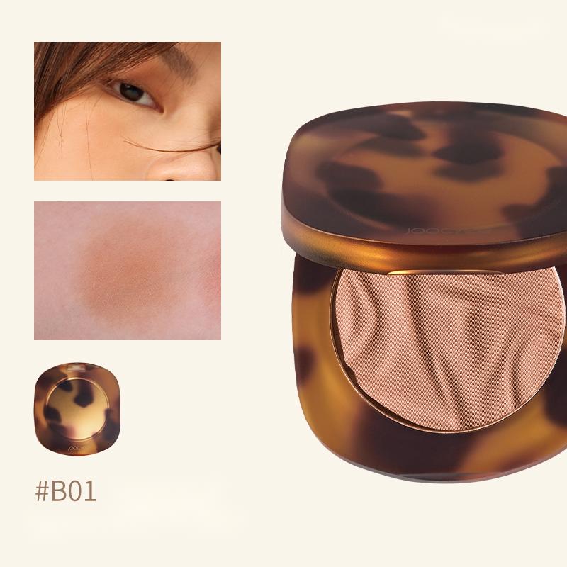 JOOCYEE Spiral Shell Blush - Natural Pink Cheek Makeup for a Flawless Glow | Perfect for Daily Wear & Special Occasions