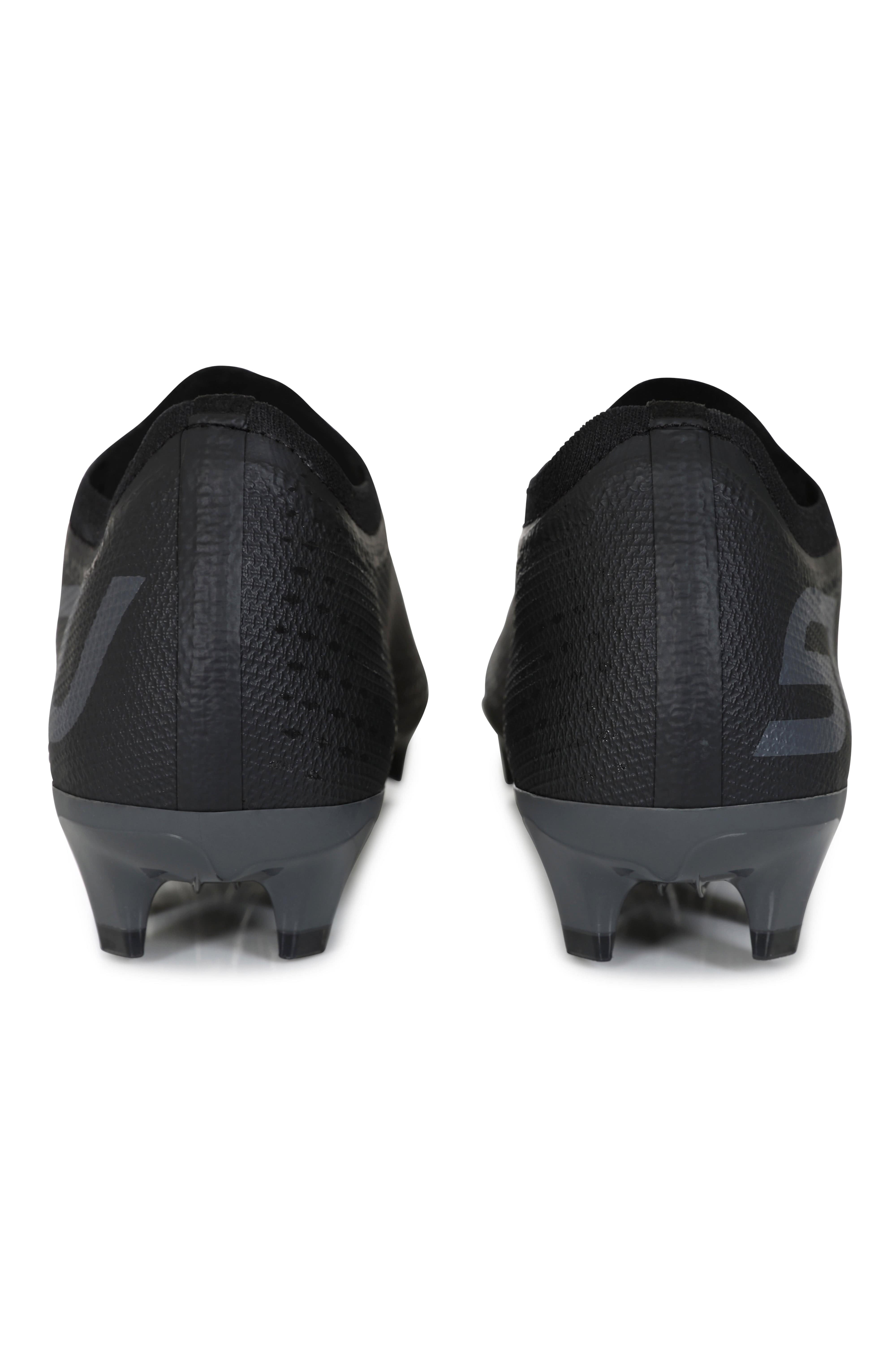 SFS FG 01 Men's Soccer Cleats - Lightweight Football Shoes for Firm Ground, Black | Perfect for Training & Matches