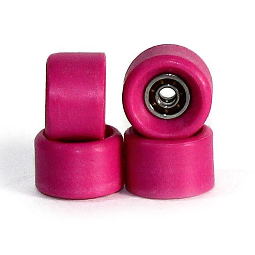 Yellowood Y4 ASY Fingerboard Wheels - DualP Bearing Tech Skateboard Wheels for Professional Fingerboarders - Perfect for Tricks, Stunts & Indoor Skateboarding