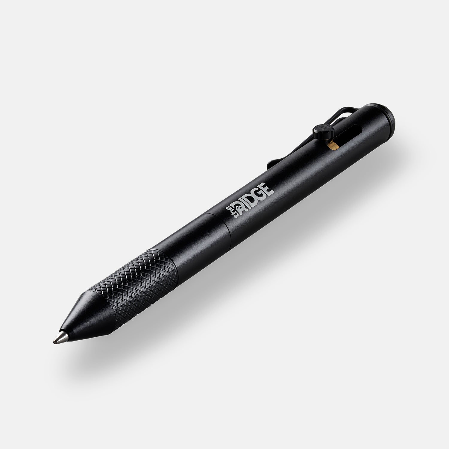 Premium Ridge Bolt Action Pen - Royal Black Tactical EDC Pen for Writing, Note-Taking & Outdoor Adventures