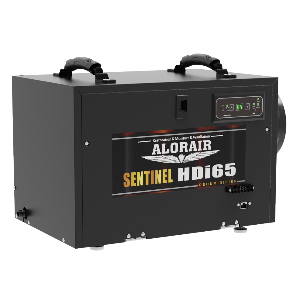 AlorAir Sentinel HDi65 Commercial Dehumidifier 120 PPD with Built-in Pump & Auto Defrost - Ideal for Basements, Crawlspaces & Large Spaces - Perfect for Water Damage Restoration, Mold Prevention & Humidity Control