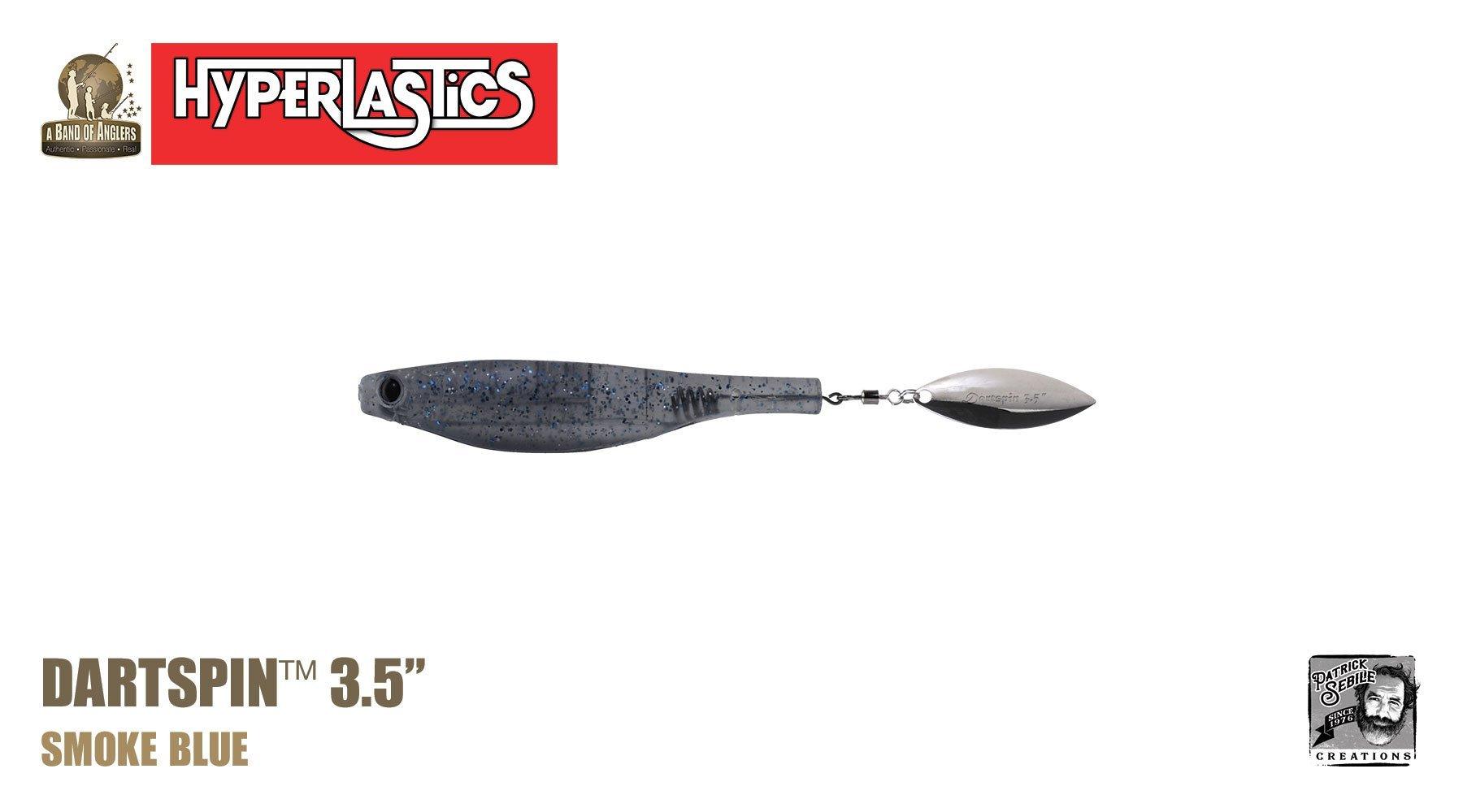 Hyperlastics Dartspin Lures - Premium Fishing Lures for Bass, Trout & Walleye | High Performance Spinnerbaits for Freshwater & Saltwater Fishing | Perfect for Casting, Trolling & Jigging