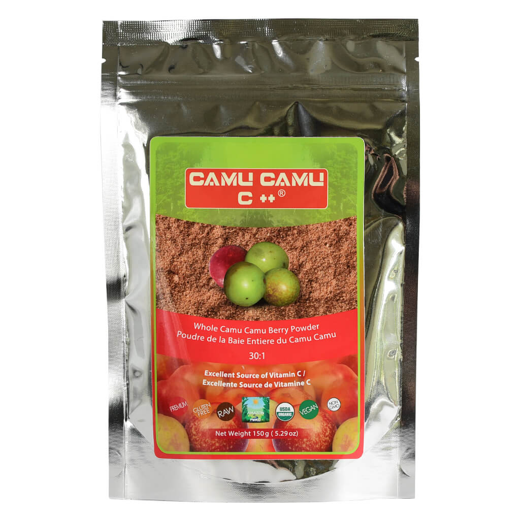 Organic Camu Camu Powder 150g - Vitamin C Superfood for Immune Support, Energy Boost & Skin Health - Perfect for Smoothies, Juices & Healthy Recipes