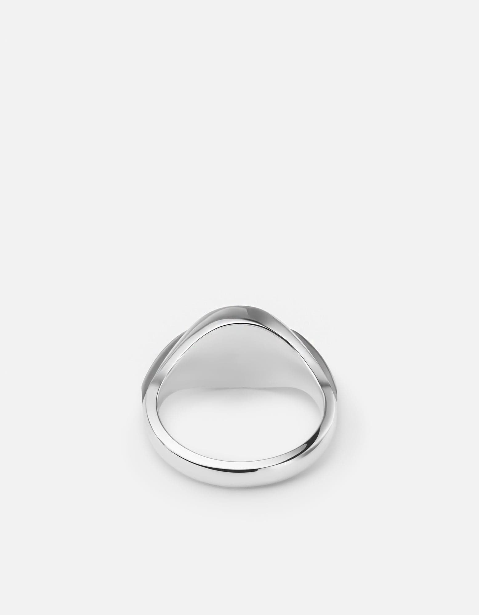 Sterling Silver Spoon Signet Ring - Elegant & Unique Jewelry for Women & Men - Perfect for Gifts, Fashion Accessories & Everyday Wear