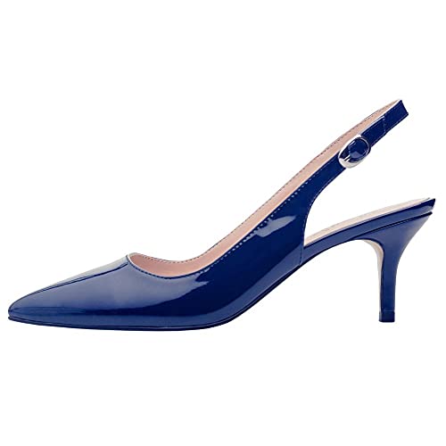 Navy Blue Patent