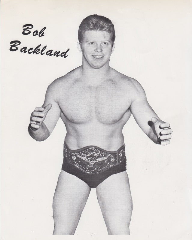 Vintage 1980s WWWF Champion Bob Backlund Wrestling Promo Photo - Collectible Memorabilia for Wrestling Fans & Sports Enthusiasts - Perfect for Man Cave, Sports Bar Decor, or Gift for Wrestling Collectors