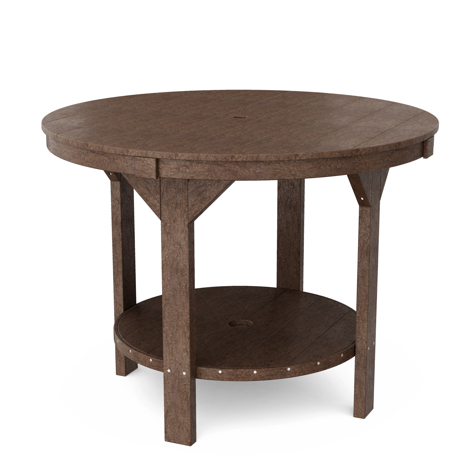 Vintage Heritage 48 Inch Pub Counter Table - Solid Wood Bar Height Table for Kitchen, Dining Room & Man Cave - Perfect for Entertaining & Home Bars