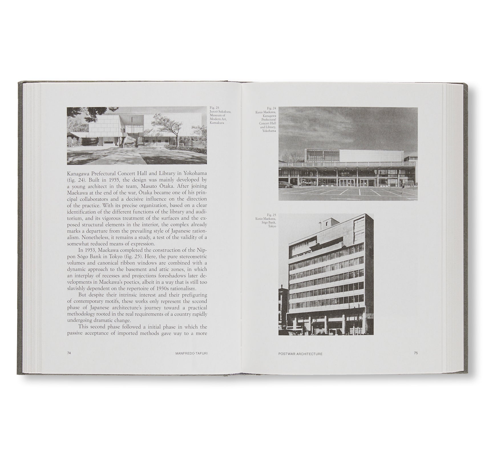 Modern Architecture in Japan by Manfredo Tafuri - Japanese Contemporary Design Book for Architects & Design Students - Perfect for Home Office, Library & Design Inspiration