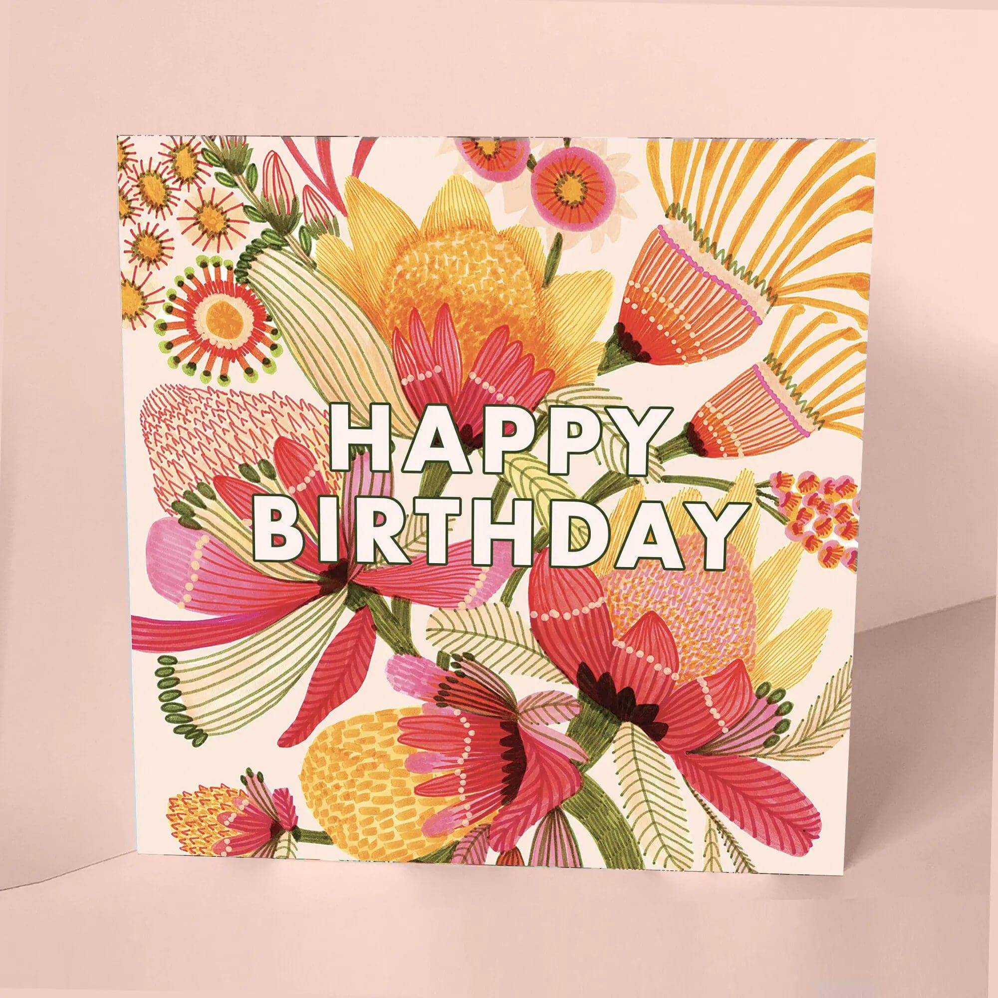 Australian Birthday Cards - Elegant Happy Birthday Card Set for Friends & Family | Perfect for Birthdays, Anniversaries & Special Occasions