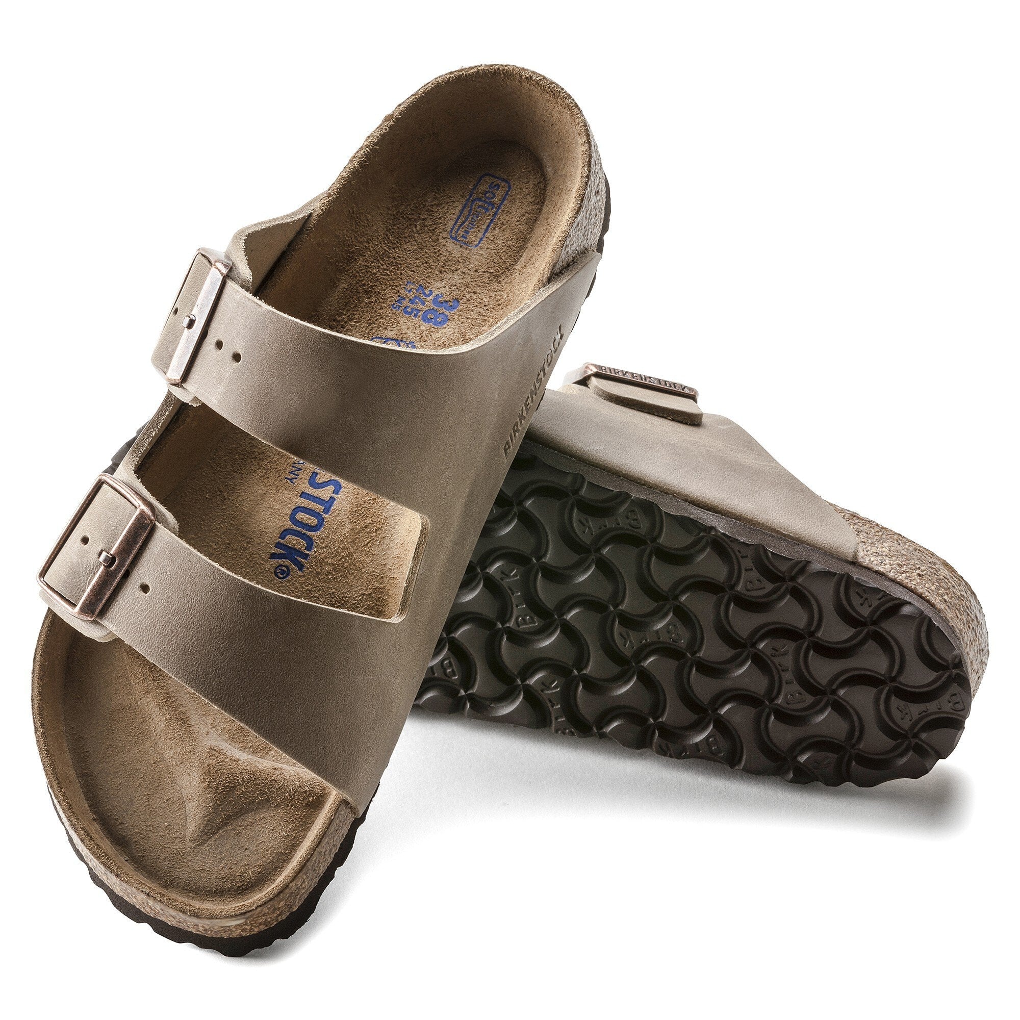 Arizona Soft Footbed Sandals - Comfortable Oiled Leather Slides for Women & Men - Perfect for Beach, Pool, and Casual Wear