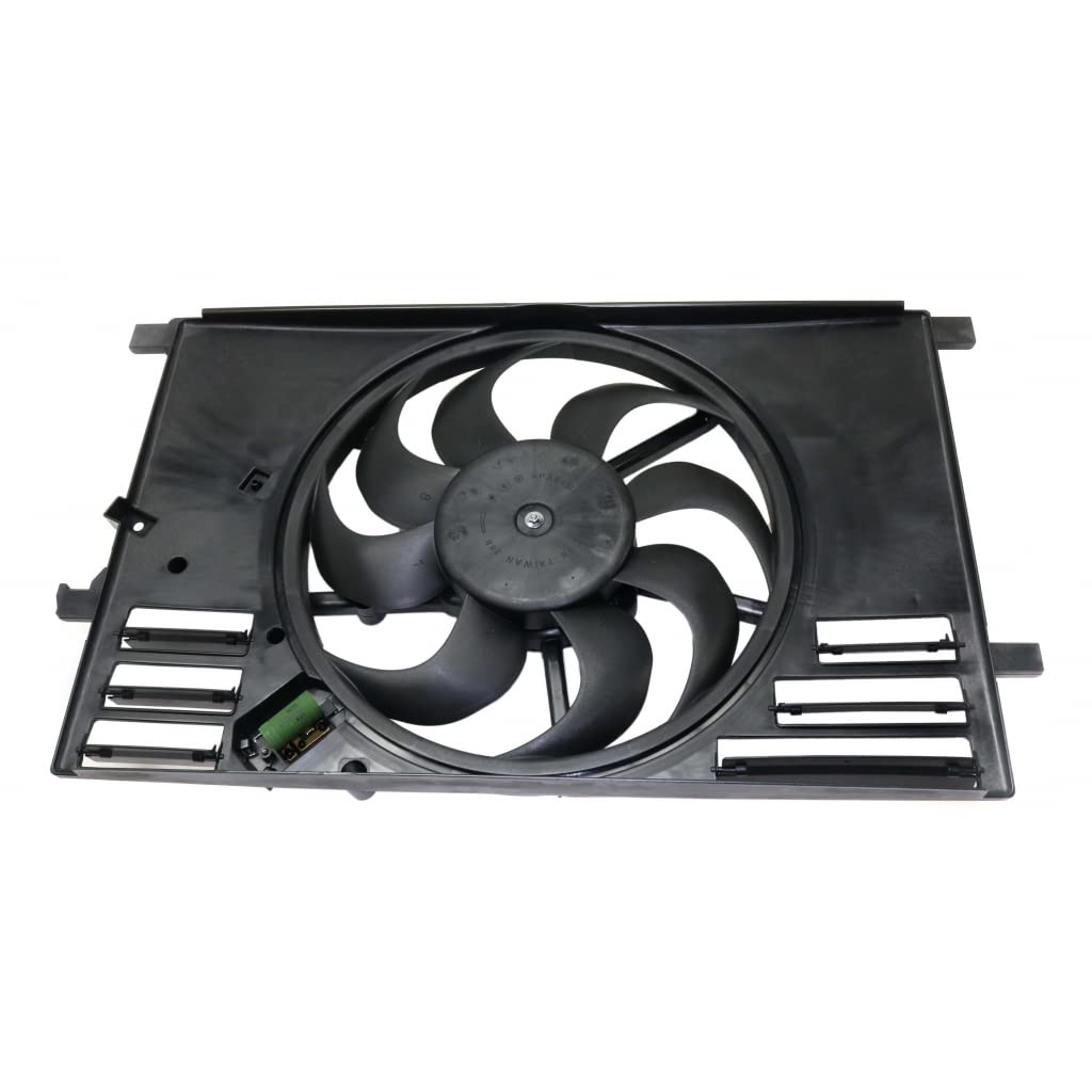 Jeep Renegade A/C Radiator Fan Assembly Replacement for 2015-2017 Models with 2.4L Engine - Compatible with FI3115102 & 68360299AA - Perfect for Cooling System Repairs and Summer Driving
