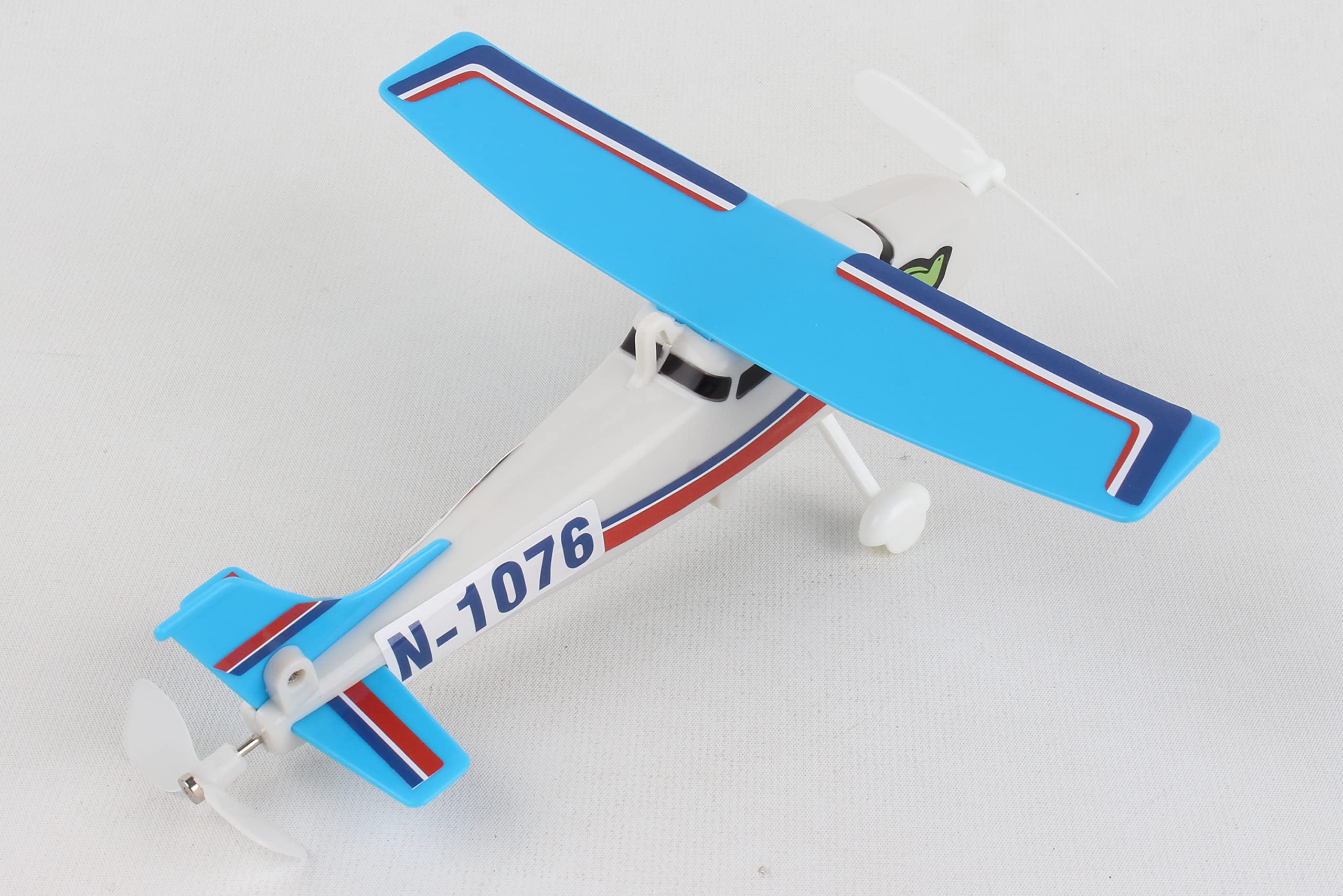 Daron Flying Skyhawk on a String - Blue Toy Airplane | Fun Interactive Hanging Aircraft for Kids' Room Decor & Playtime | Perfect for Aviation-Themed Bedrooms & Birthday Gifts