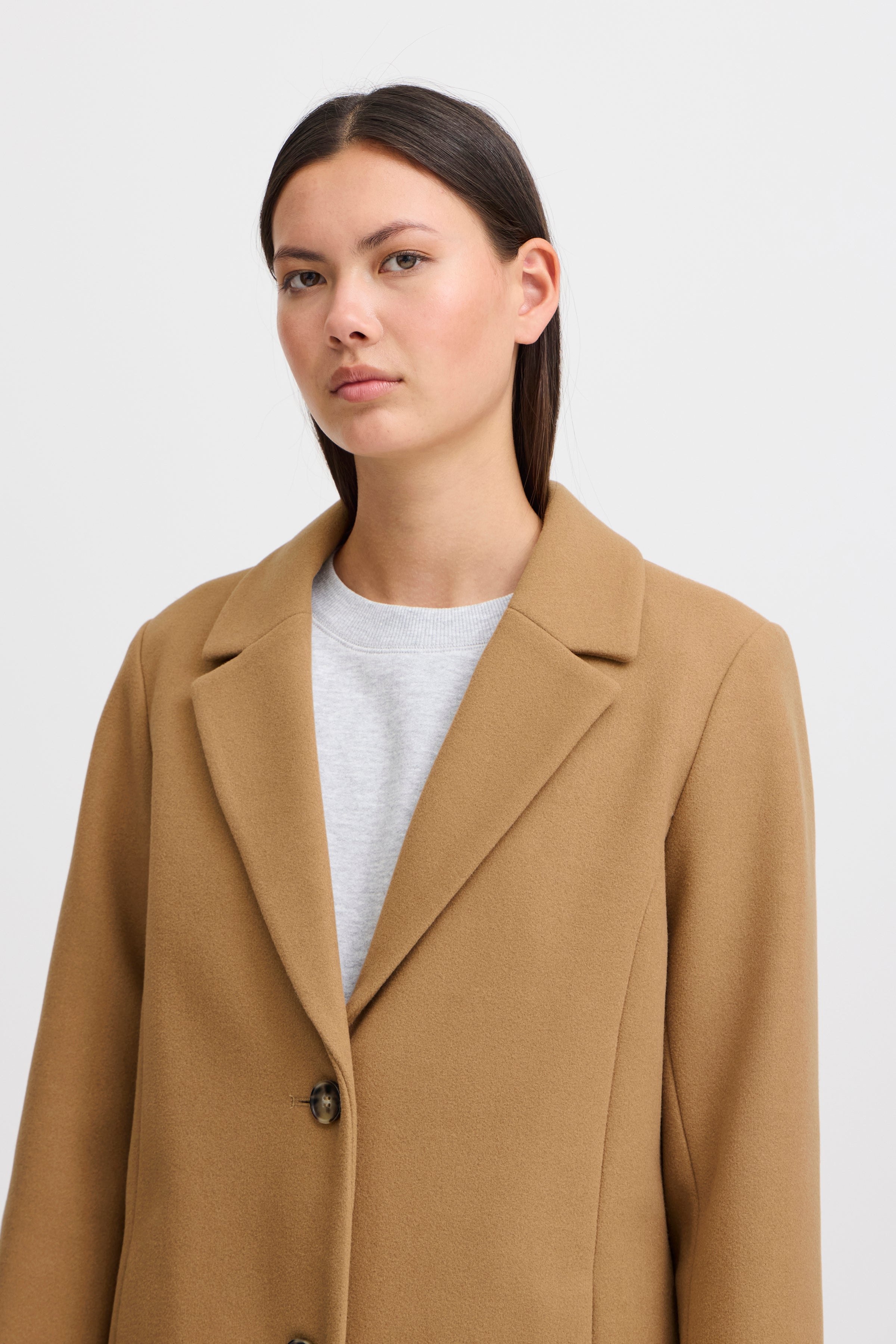 Juliette Coat - Elegant Women's Winter Jacket with Tiger's Eye Pattern | Warm Outerwear for Cold Weather | Perfect for Office, Dating & Holiday Outfits