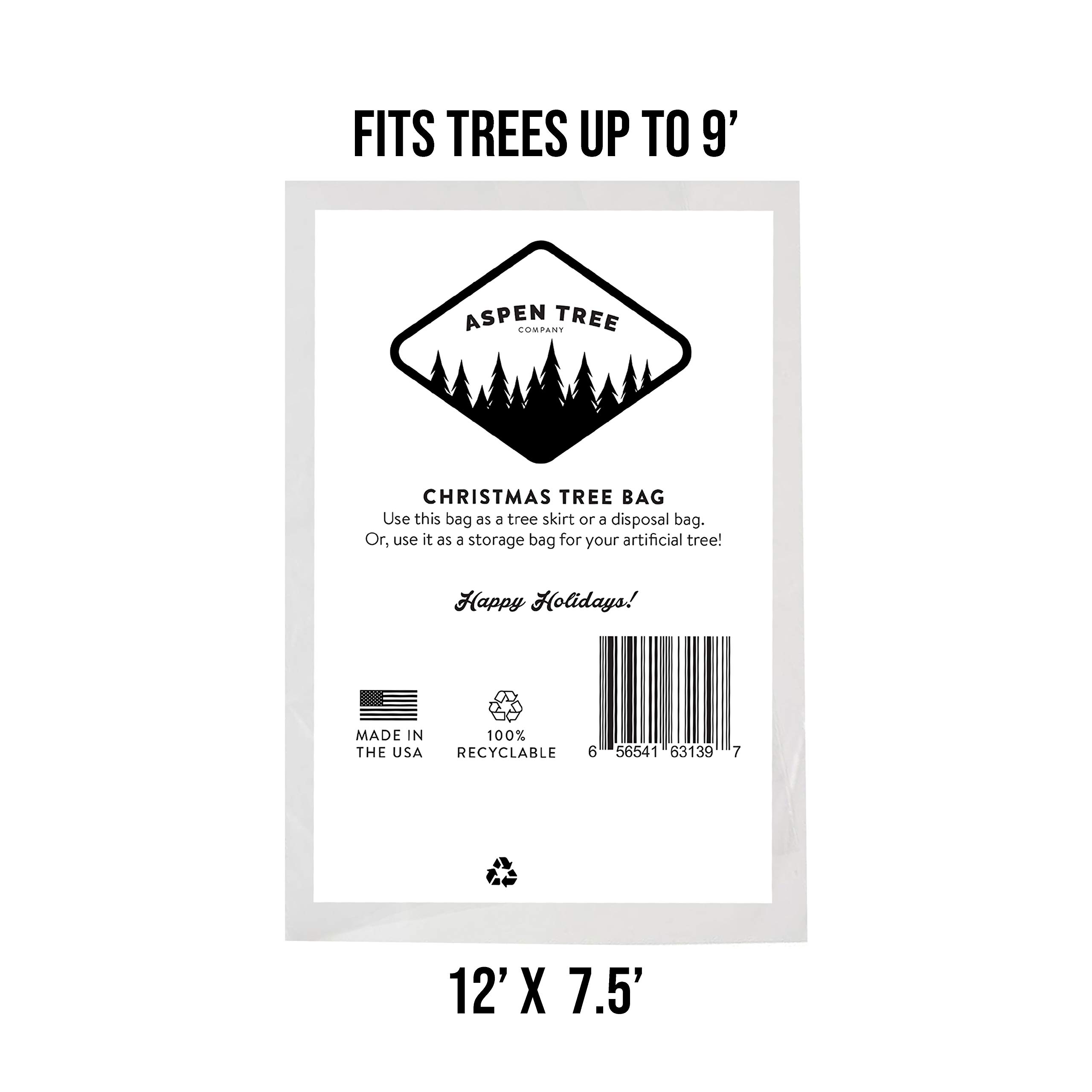 Christmas Tree Storage Bag - Fits Up to 9 Foot Artificial Trees (12' x 7.5' - 144