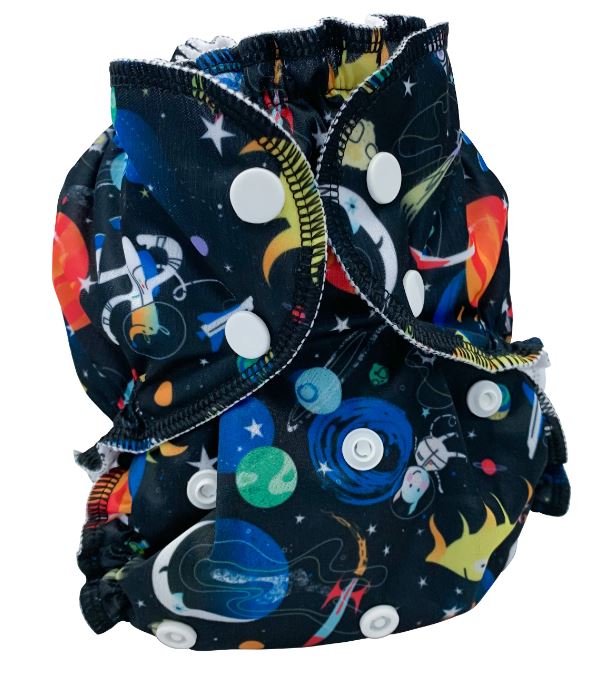 Apple Cheeks Cloth Diaper Cover One Size (6-35 lbs) - Soft, Breathable & Reusable for Babies - Perfect for Daycare, Travel & Eco-Friendly Parenting