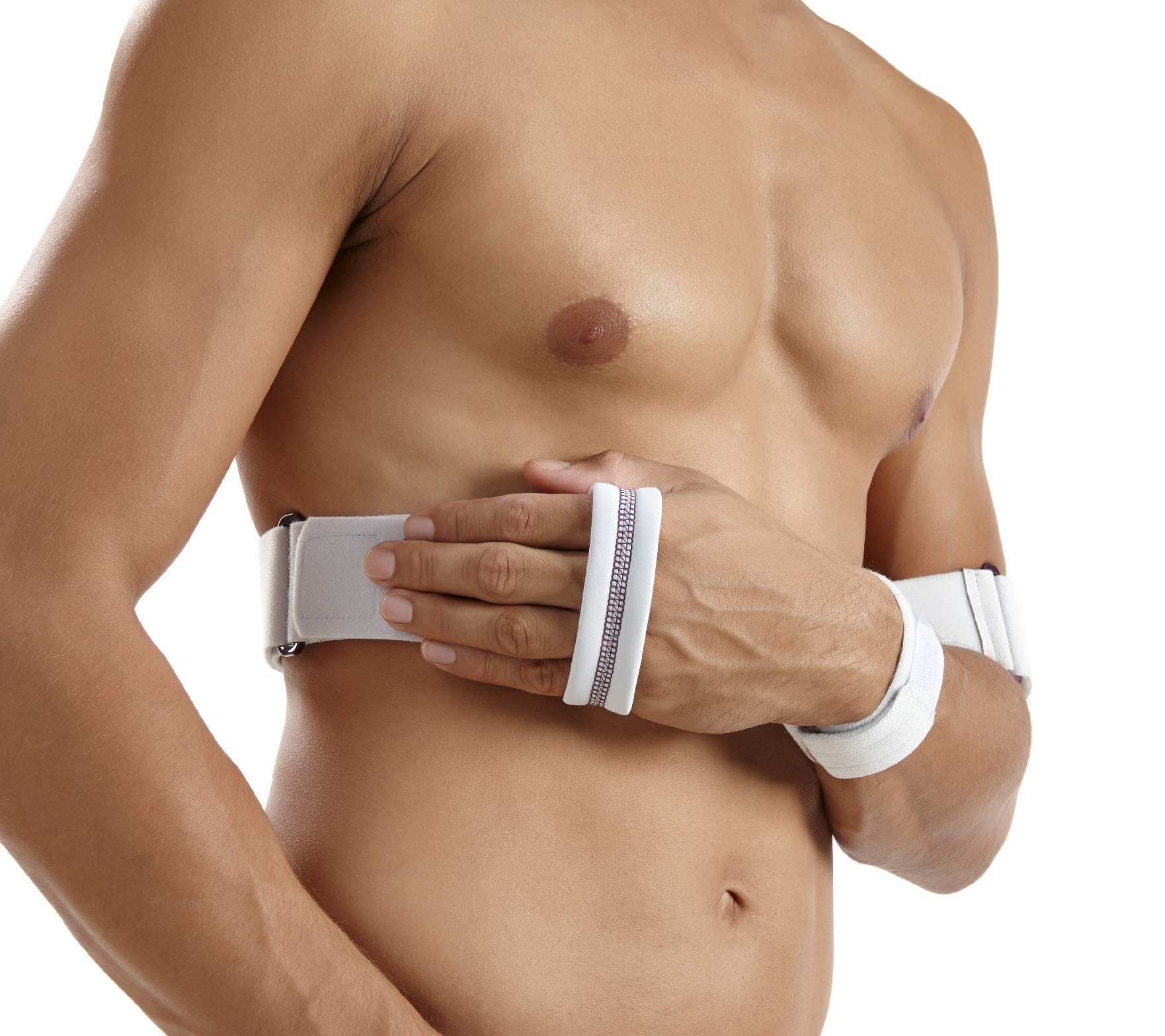PUSH med Shoulder Support Brace - Adjustable Shoulder Immobilizer for Pain Relief & Injury Recovery (Size 1) - Ideal for Post-Surgery, Rotator Cuff Injuries & Shoulder Dislocation Recovery