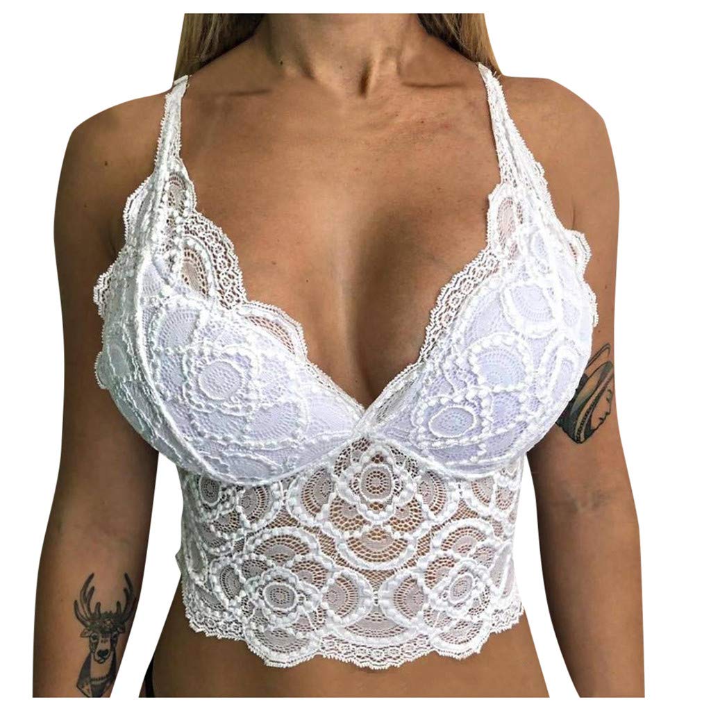 Sexy Lace Push Up Bras for Women - Seamless Comfort, Front Lace Cover & Support - Perfect for Sports, Workouts & Everyday Wear