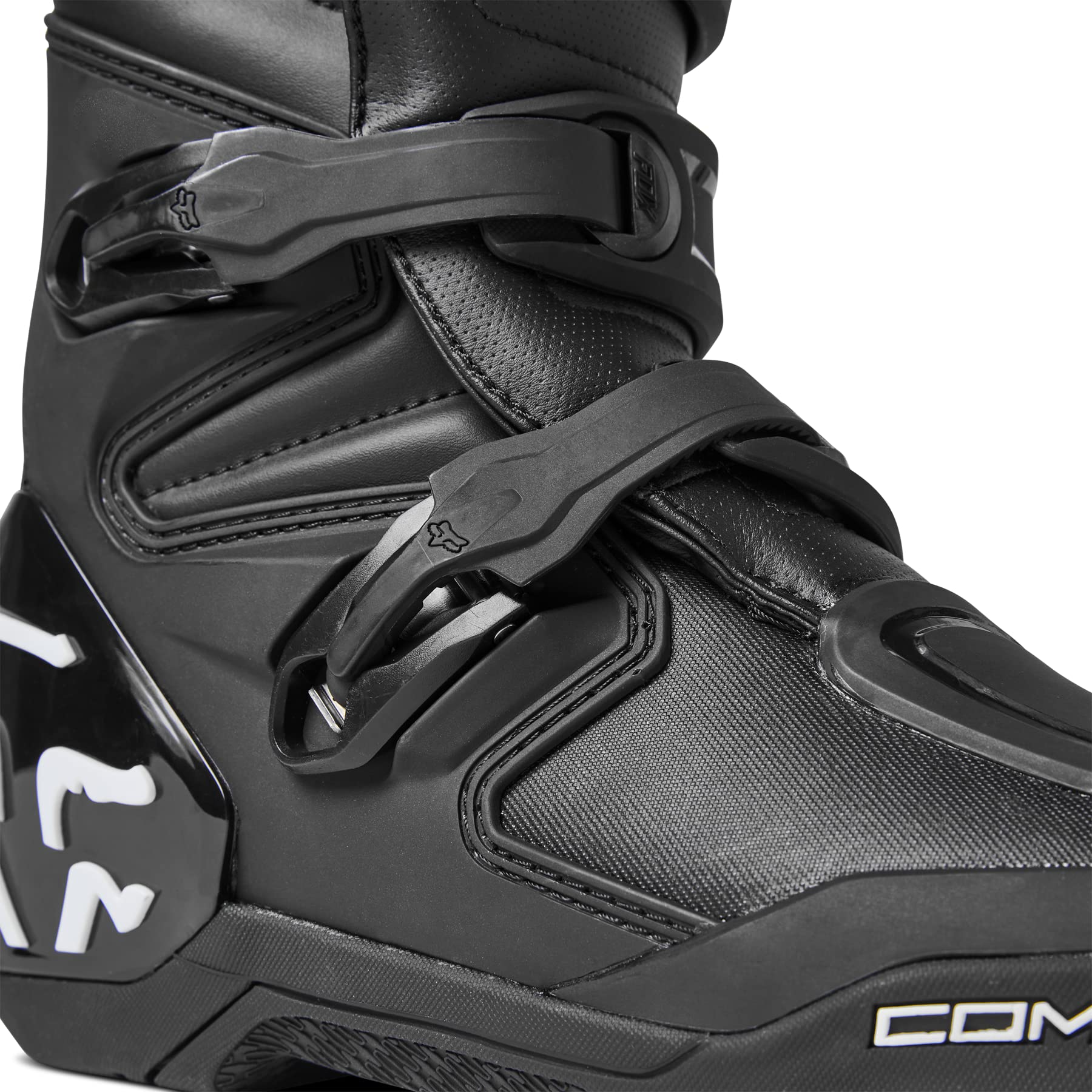 Fox Racing Comp Motocross Dirt Bike Boots - Men's MX Off-Road Motorcycle Riding Boots for Trail & Track Racing | Durable Protection for Motocross, Enduro & ATV Riding