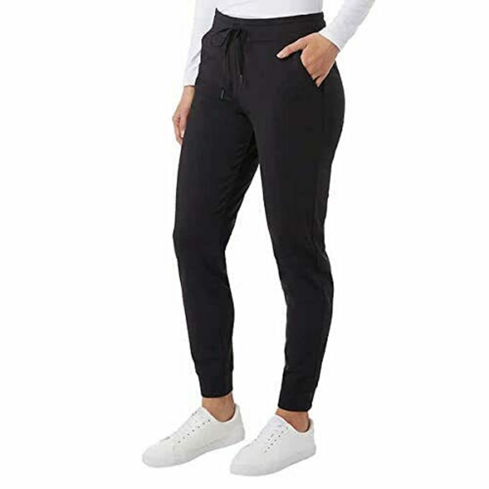 32 Degrees Heat Women's Tech Fleece Jogger Pants - Soft Thermal Winter Running Pants for Women - Perfect for Yoga, Lounge & Cold Weather Activities
